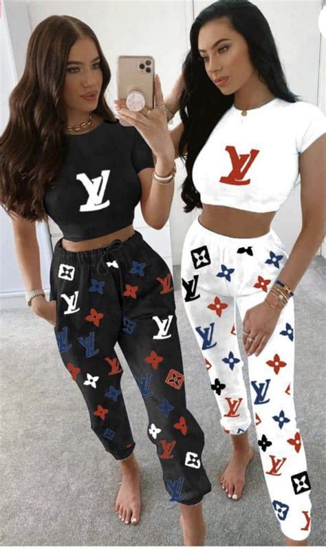 louis vuitton two piece set.